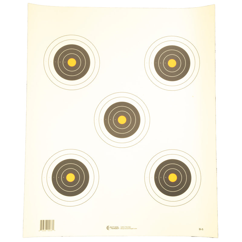 ACTION TGT BLSEYE ORG CENTERS 100PK
