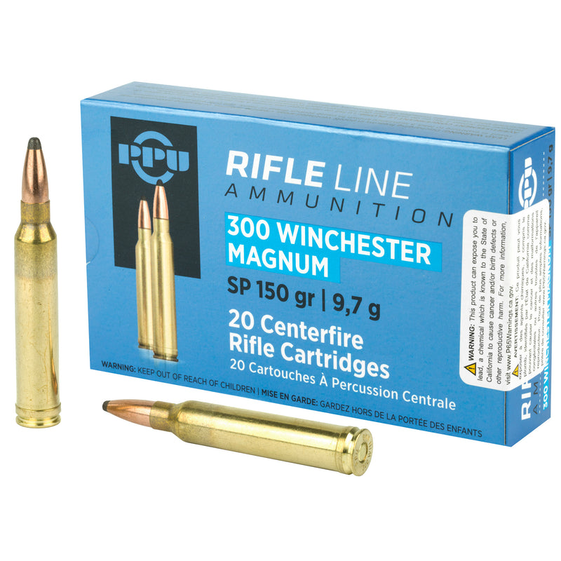 PPU 300WIN MAG SP 150GR 20/200