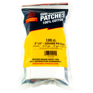 SHOOTERS CHOICE 100PK 3" PATCH