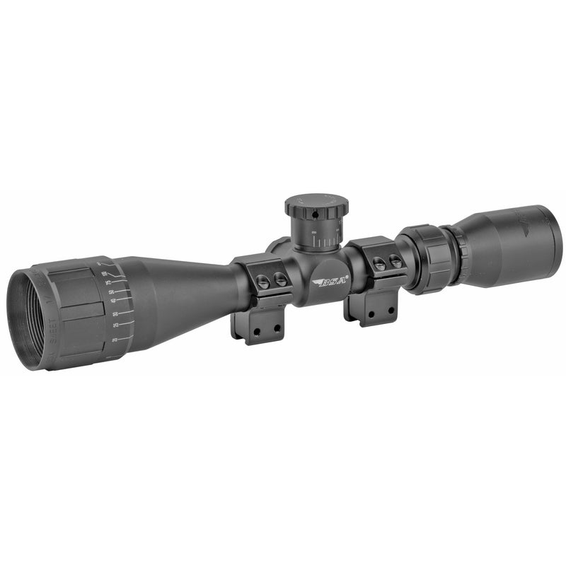 BSA Sweet 17 3-9x40 AO Rimfire Scope — 30/30 Reticle, .17 HMR