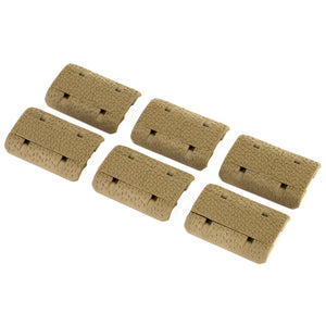 Magpul M-LOK Type 2 Rail Cover — Flat Dark Earth, 6 Panels