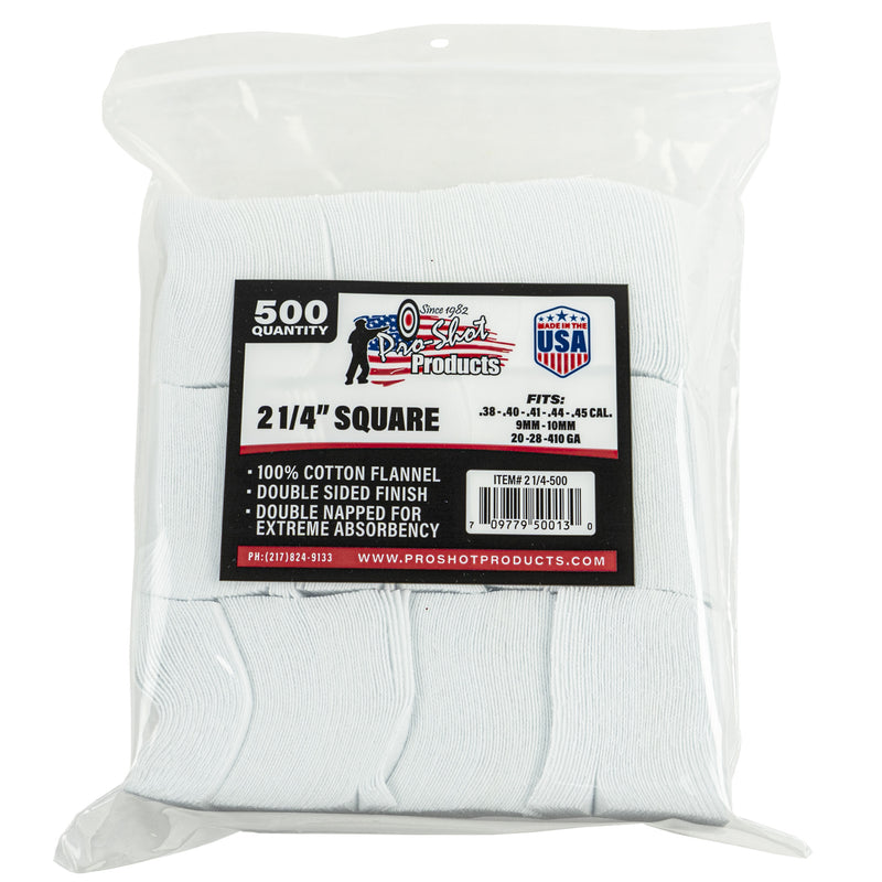 PRO-SHOT PATCH .38-.45CAL 2 1/4