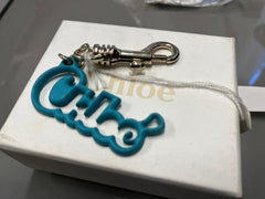 Christmas Gift OEM Chloe Logo Keyring Irene Purple New open box