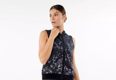 Ultracor Flux Madrid Hooded Lined Vest Black Lavander M