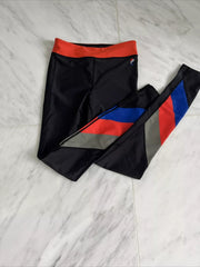 PE Nation First Gen Leggings Size XS Black Color Block