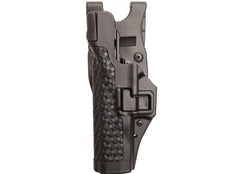 BLACKHAWK SERPA® Level3 Auto Lock™ Duty Holster left Basket Weave Finish, Size17