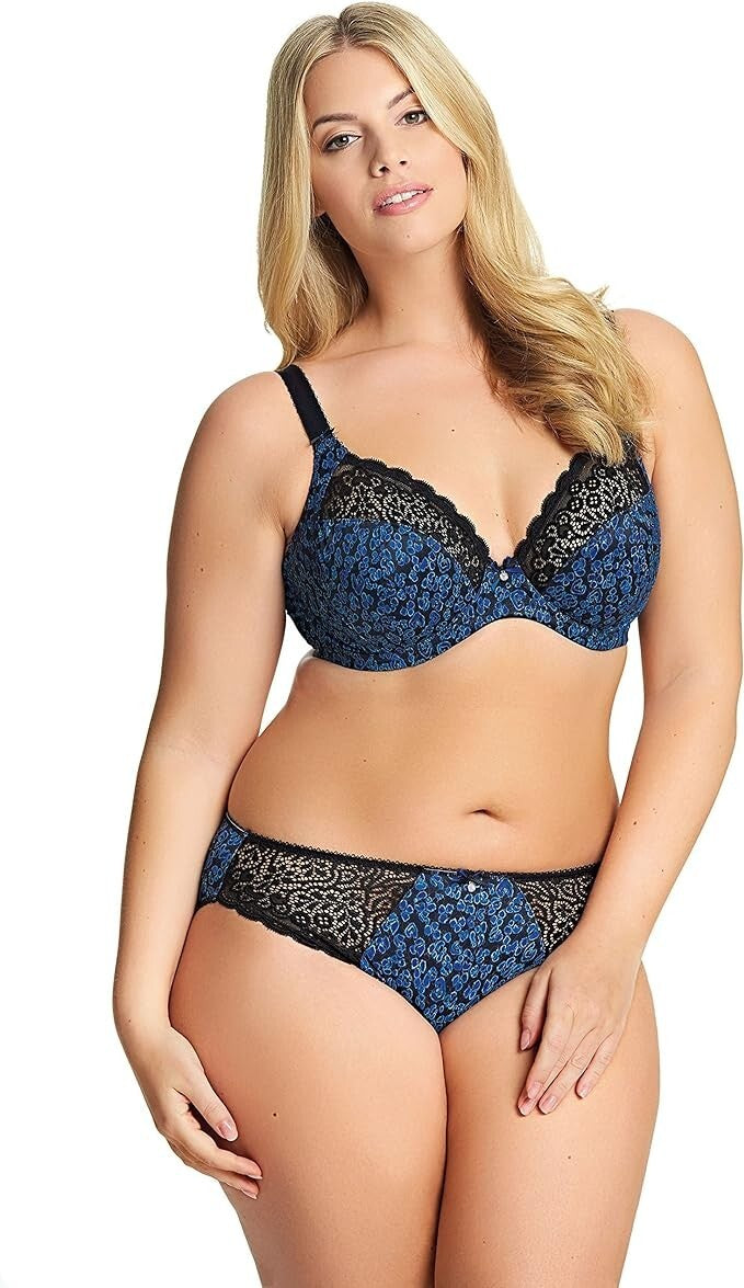 New Elomi Women's Plus Size Jodi Brief, Velvet, L