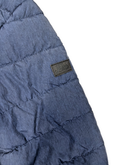Fresh Brand Men's Aviator Flight Bomber Jacket blue size L