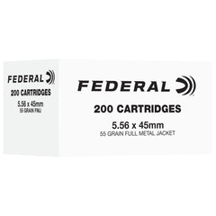 FED 5.56NATO 55GR FMJ 200/1000
