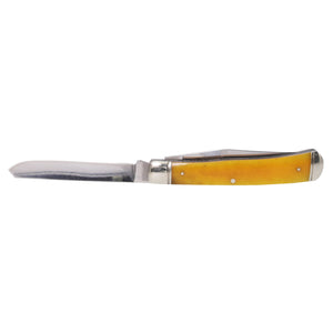 COLD STEEL TRAPPER 3.3" YLW BONE