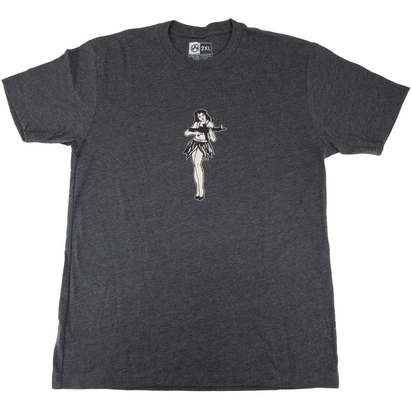 Magpul Hula Girl Cotton-Poly T-Shirt — Charcoal 2XL