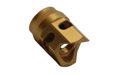 True Precision Cobra Compensator 9mm 1/2x28 - Gold TiN