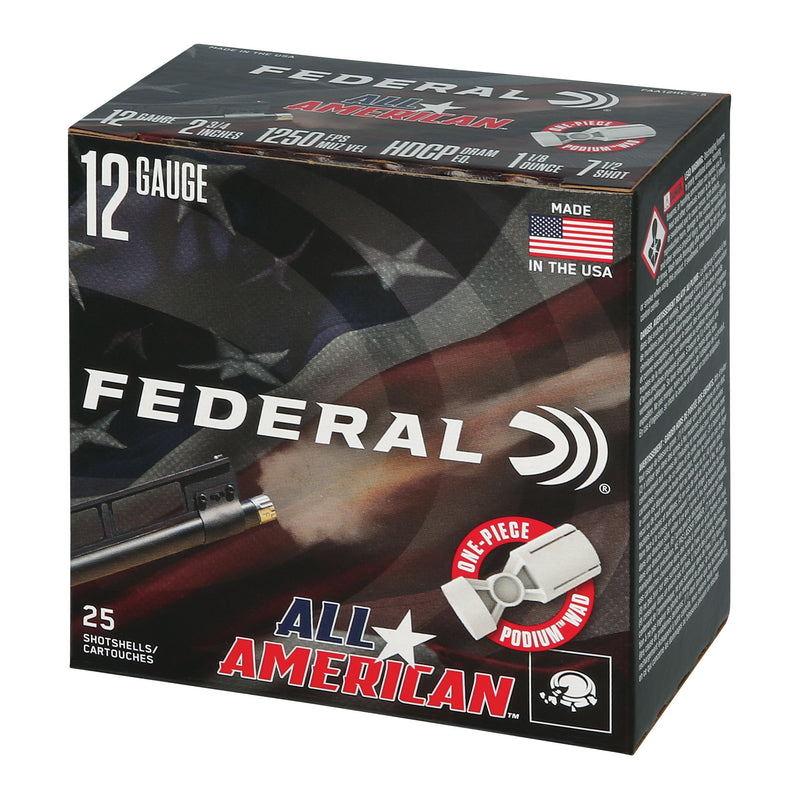 FED ALL AMER 12GA 2.75