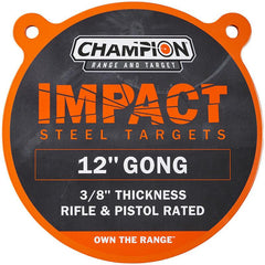 Champion Impact Steel Gong Target 12