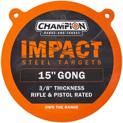 Champion Impact Steel Gong Target 15