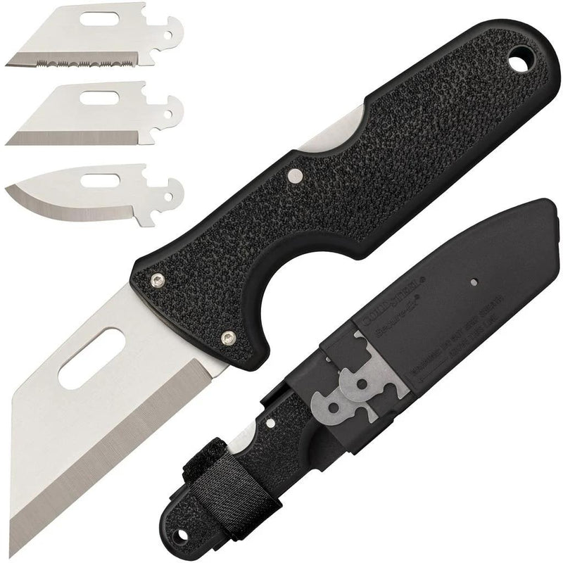 Cold Steel Click-N-Cut Exchangeable Blade Knife Black BDS - 2-1/2