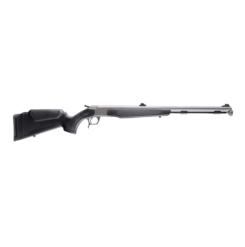 CVA OPTIMA 50 Cal Muzzleloader Stainless Steel | Black - Willams Fiber Optic Sights