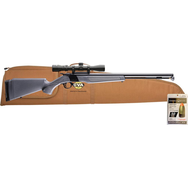 The CVA Wolf V2 Muzzleloader Rifle Package .50 Cal 24
