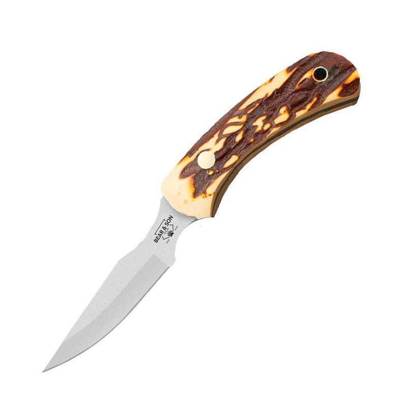 Bear & Son Ergonomic Caper Fixed Knife 2-1/2