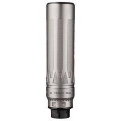 Dead Air Nomad-Ti XC Silencer w/Direct Thread 5/8-24 HUB Mount 7.62mm(.30 Cal) Silver