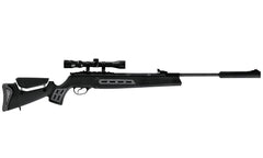 Hatsan Mod 125 Spring Sniper Combo 25 Caliber Airgun 900fps Black