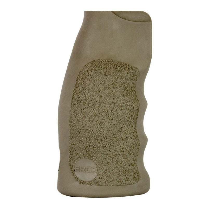 ERGO TACTICAL DELUXE ZERO ANGLE GRIP DARK EARTH