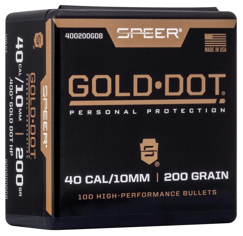 Speer Gold Dot Handgun Bullets 10mm .400