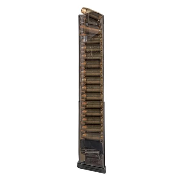 Elite Tactical Systems Carbon Smoke Handgun Magazine for Glock 22 .40 S&W 30/rd