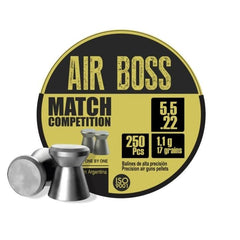 Hatsan Apolo Air Boss Match Competition Air Rifle Pellets .22 Cal 17 gr 250/ct