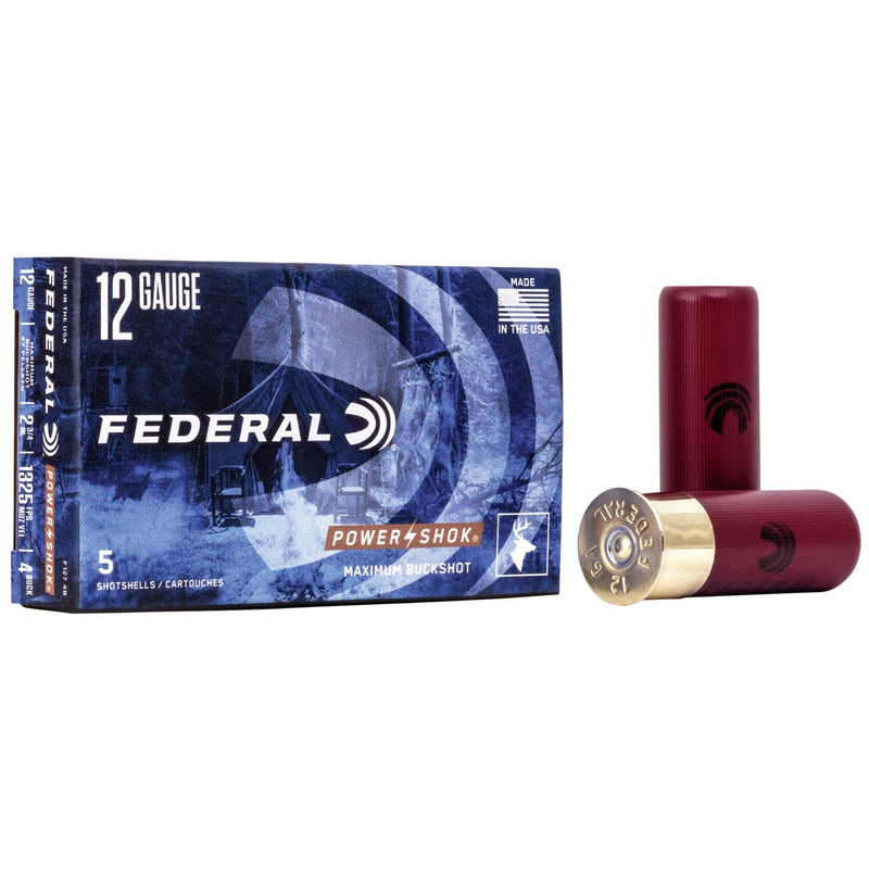 Federal Power-Shok Buckshot 12 ga 2 3/4