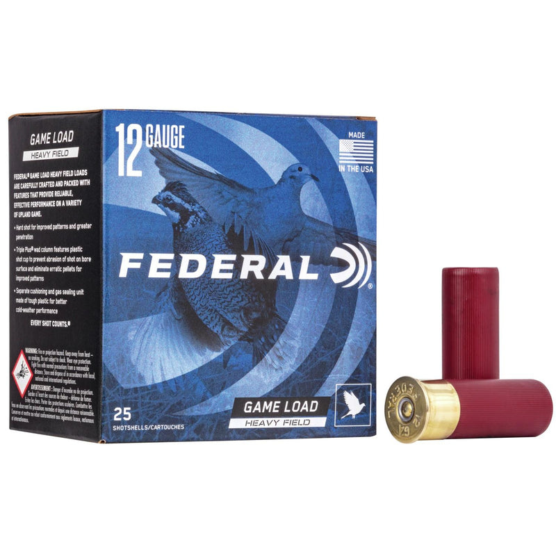 Federal Game-Shok Upland Game - Heavy Field Load - 12ga 2-3/4
