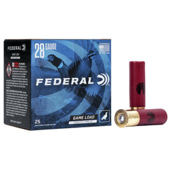 Federal Game-Shok Upland Game Hi Brass Load Shotshells 28 ga 2-3/4