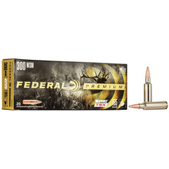 Federal Barnes TSX Rifle Ammunition .300 WSM 165gr 3150 fps 20/ct