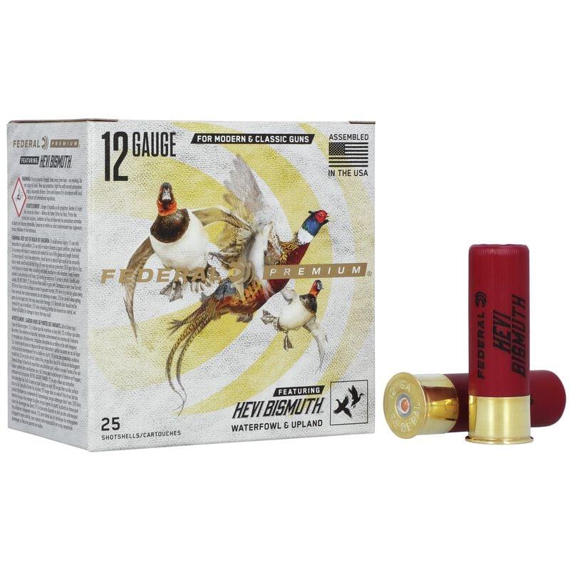 Federal Hevi-Bismuth Shotshells 12ga 3
