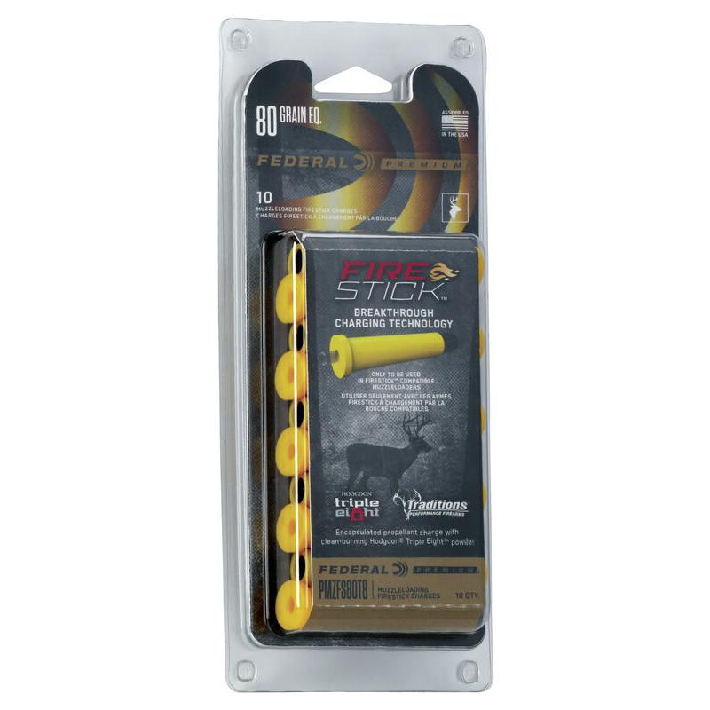 Federal Firestick 80 Firesticks for Muzzleloaders -10/ct