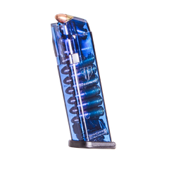 Elite Tactical Systems (ETS) Handgun Magazine Blue for Glock 17/18/19/19x/26/34/45 Gen 1-5 9mm Luger 17/rd