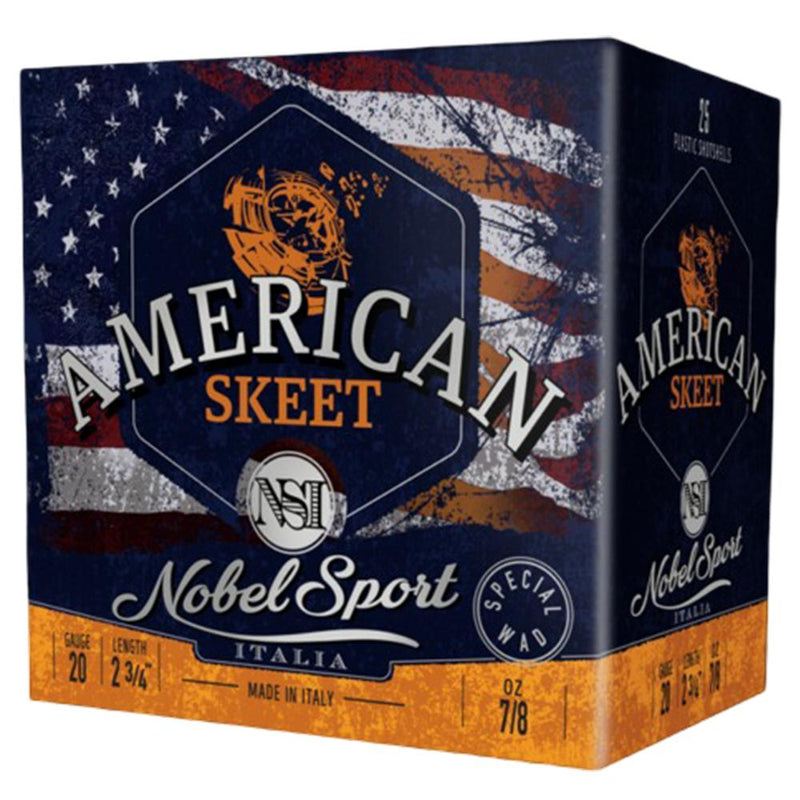 Nobel Sport Target American Trap Shotshells 20ga 2-3/4