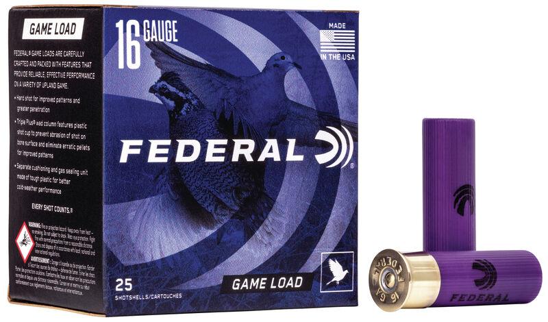 Federal Game Shok Shotshells 16ga 2-3/4