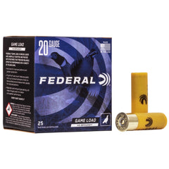 Federal Game-Shok Upland Game Hi Brass Load Shotshells 20 ga 2 3/4