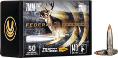 FEDERAL .284 CALIBER 140GR TROPHY BONDED TIP CB BULLET 50RD
