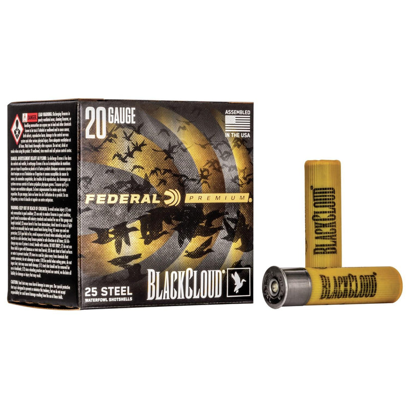 Federal Black Cloud FS Steel Shotshells 20ga. 3