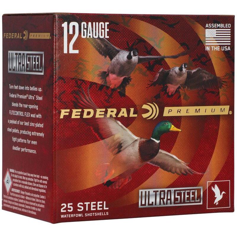 Federal Ultra Steel Shotshells 12ga 3-1/2