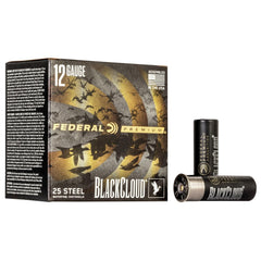 Federal Black Cloud FS Steel Shotshells 12ga. 3