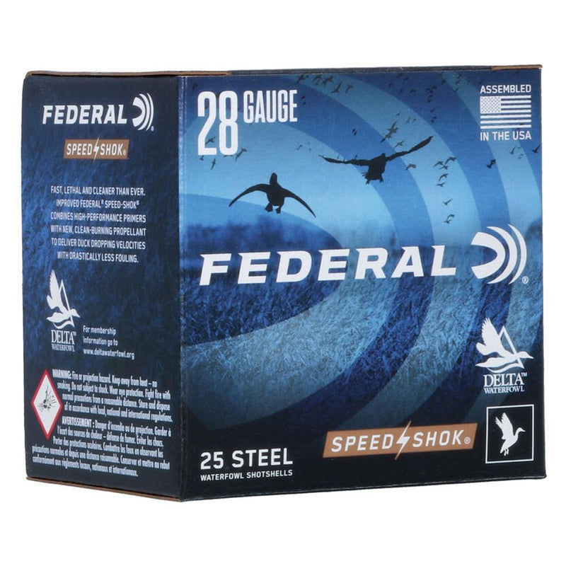 FEDERAL SPEED-SHOK HIGH VELOCITY STEEL 28GA 2-3/4
