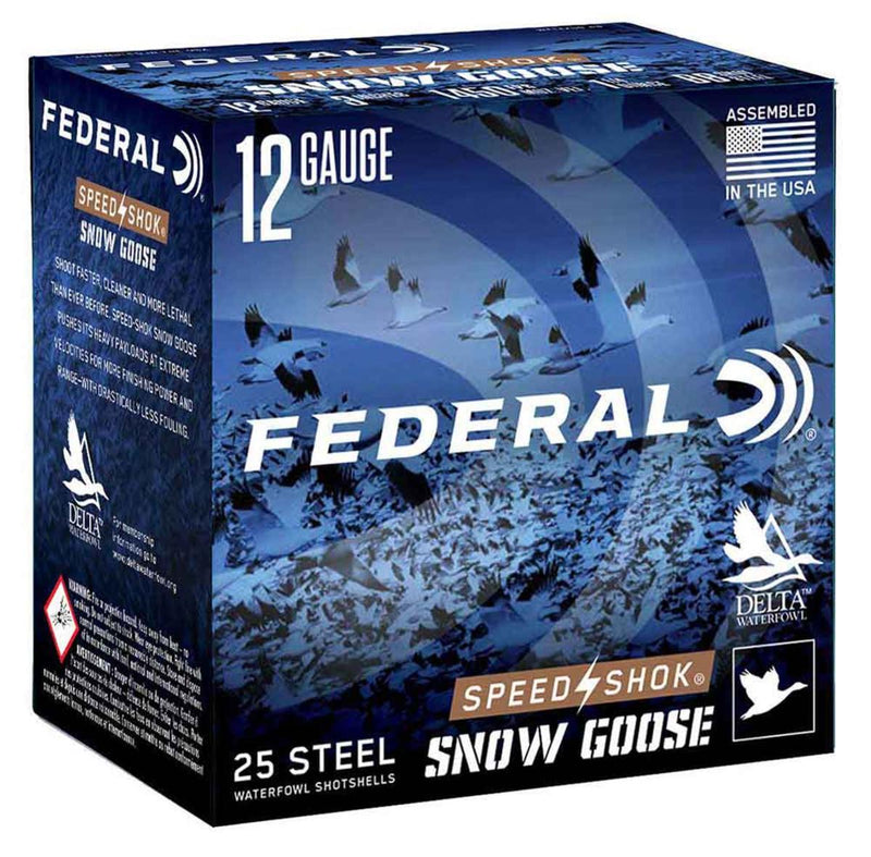 Federal Speed-Shok Snow Goose Shotshells 12 ga 3