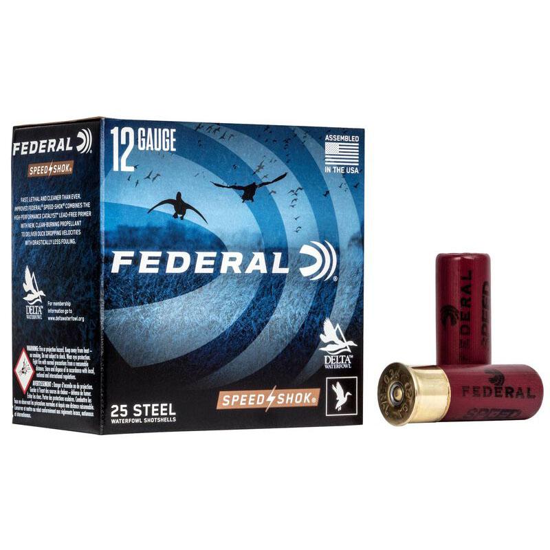 Federal Speed-Shok High Velocity Steel Shotshells 12ga 2-3/4