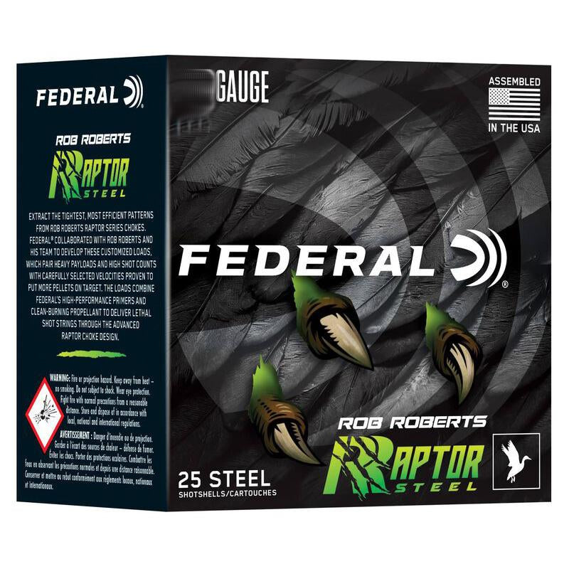 Federal Ron Roberts Raptor Steel Shotshells 20ga 3