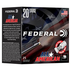 Federal All American Shotshells 20ga 2-3/4