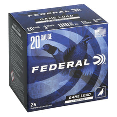 Federal Game-Shok Upland Game Hi Brass Load Shotshells 20 ga 3