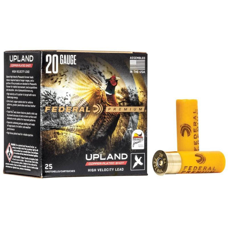 Federal Premium Wing-Shok Pheasants Forever High Velocity - 20ga 2-3/4
